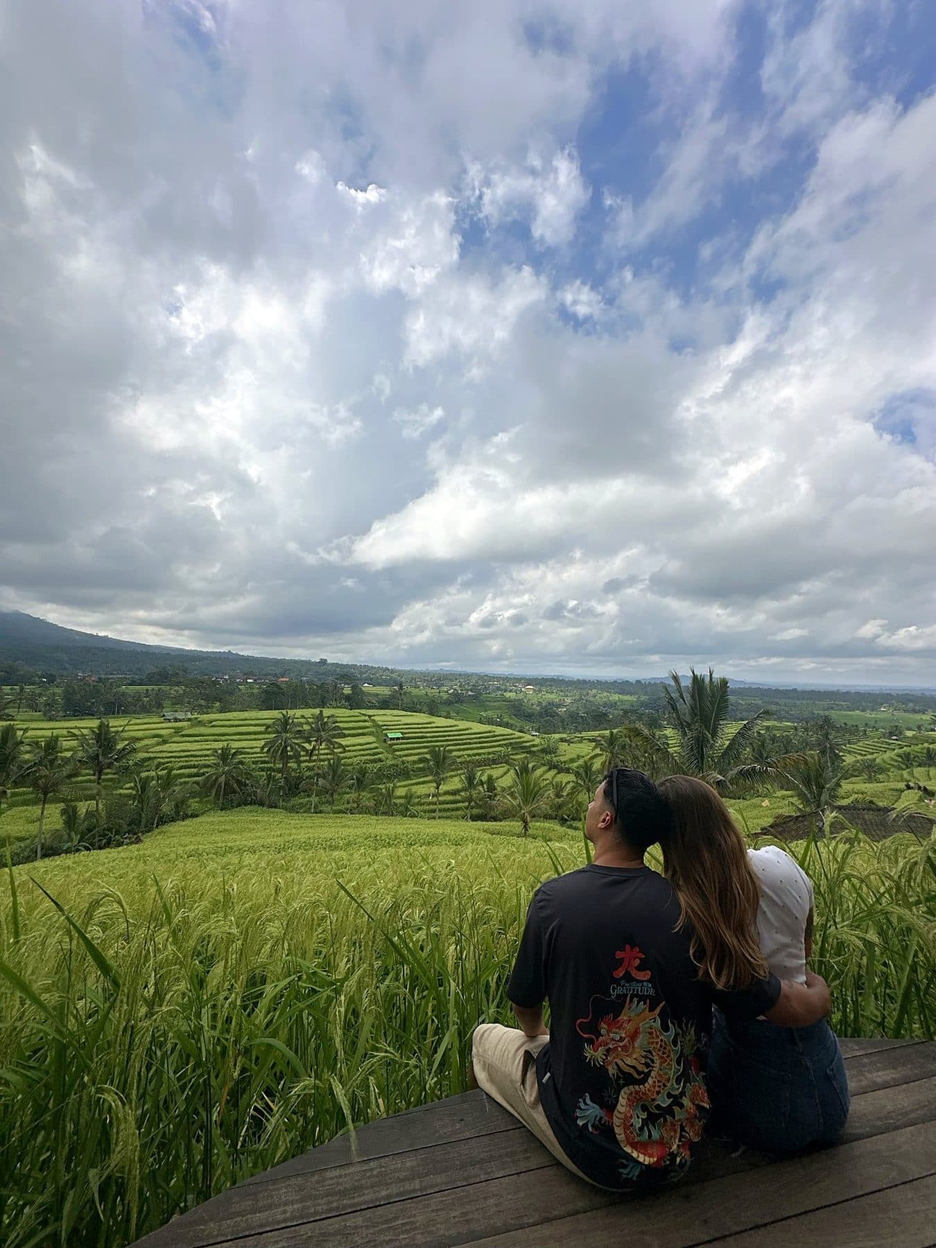 The Jatiluwih rice terraces in Bali